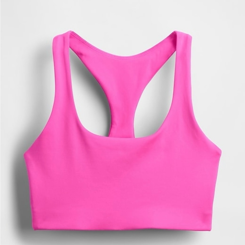 GAP Phoebe Pink Racerback Sports Bra